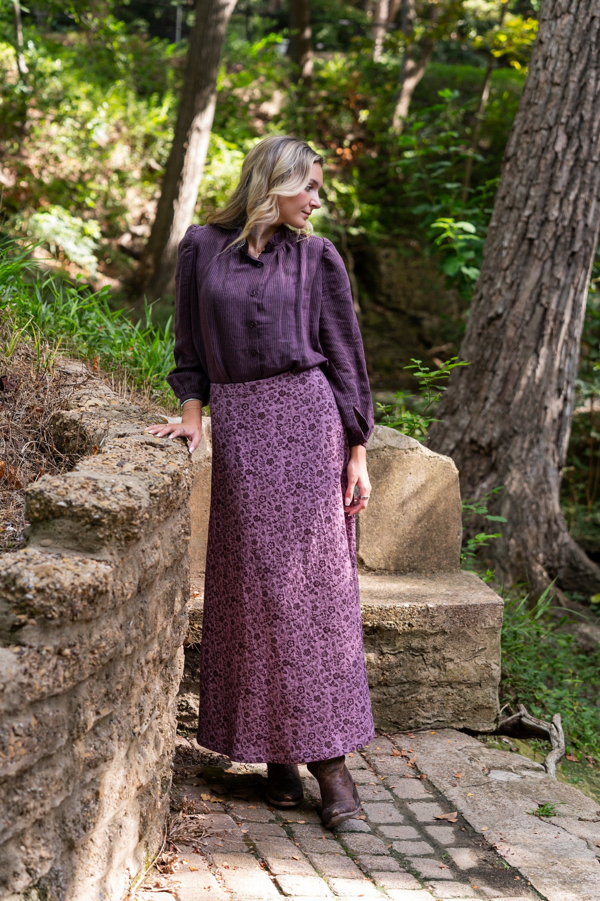 PRE ORDER - The Emmy Plum Stripe